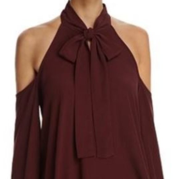 Elan Cold Shoulder Long Sleeve - Picture 1 of 7